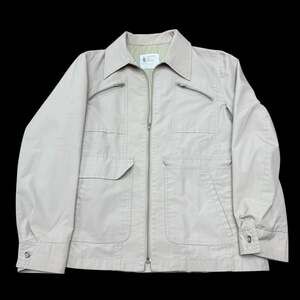 Vintage 70s London Fog Zip-Up Safari Style Windbreaker Jacket